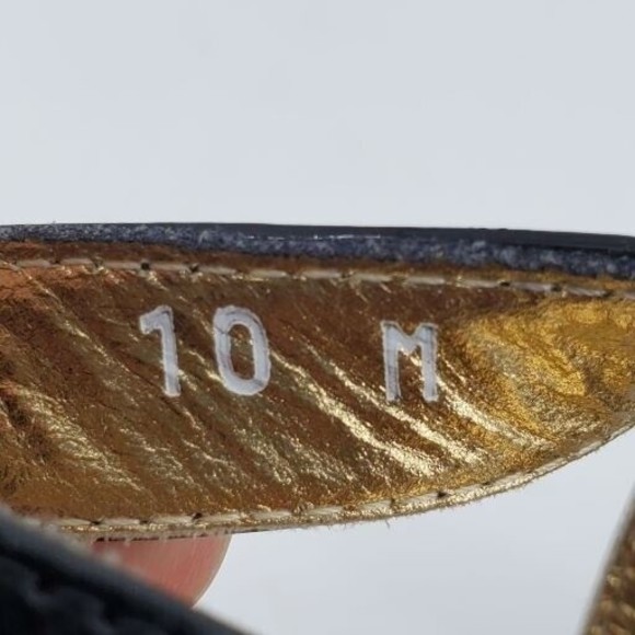 Amalfi Glossy Black Heels with Sparkling Gems - Picture 12 of 16